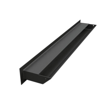 Каминная решетка GRATKI Luft 6x60 Slim Simple декоративная вентиляционная черная