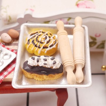 МИНИ ДЕРЕВЯННЫЙ ВАЛИК ДЕТСКИЙ, ГЛИНА, 30 ШТ.