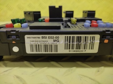 PEUGEOT PARTNER 1.4 BSI МОДУЛЬ 9657999780