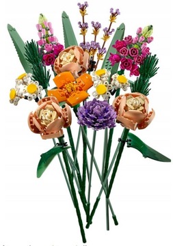 НАБОР LEGO CREATOR РЕАЛИСТИЧНЫЙ БУКЕТ ЦВЕТОВ