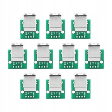 GNIAZDO ŻEŃSKIE USB TYPE-B NA PŁYTKĘ X10 SZT