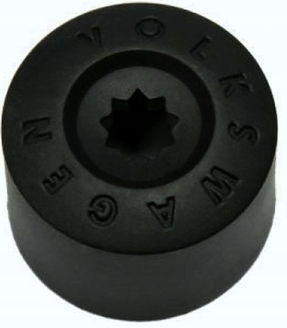 New. Oryginał kapsle śrub koła VW AUDI SEAT SKODA