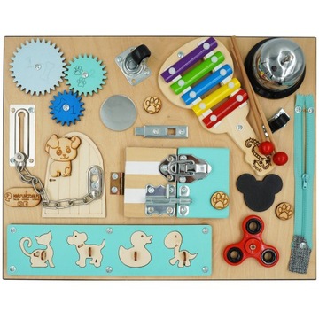 Tablica Manipulacyjna | Montessori |Sensoryczna XL