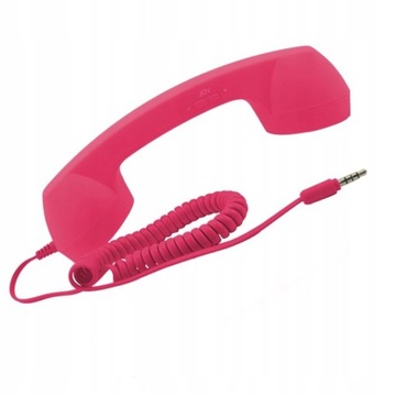 SŁUCHAWKA RETRO DO TELEFONU SMARTFONA JACK 3,5 MM