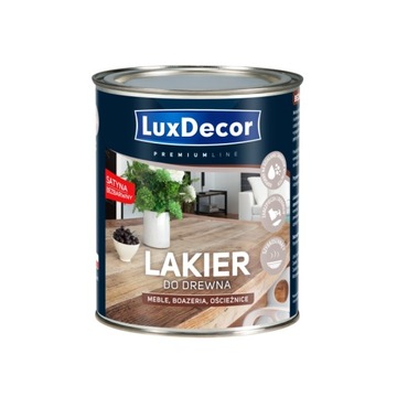 Lakier do drewna Luxdecor satyna 0,4 l MEBLI bezb