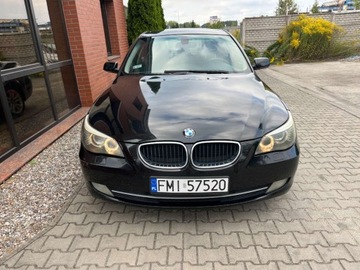 BMW Seria 5 E60 Sedan 2.0 520d 177KM 2008 BMW Seria 5 2.0 diesel 177 KM automat zarejestrowany w PL mozliwa zami, zdjęcie 4
