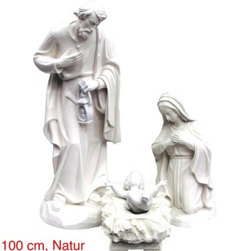 Święta Rodzina Włókno Szklane na zewnątrz - 100 cm, Natur