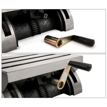 VEVOR Stół Frezarski Uchylny 256x177x130mm Żeliwo