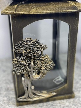 СВЕТИЛЬНИК L3 / МИКС / СМОЛА - ЧЕРНАЯ И ЗОЛОТАЯ / 2 сорт / ЦВЕТОК - ВЕРХНЯЯ / 1 ШТ.