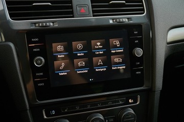 Volkswagen Golf VII Hatchback 3d Facelifting 1.6 TDI-CR DPF BMT 115KM 2019 VW GOLF VII 1.6 diesel 115KM Navi DVD led Alu16 zarejestrowany w Polsce, zdjęcie 33