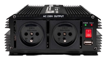 TIR-ПРЕОБРАЗОВАТЕЛЬ 24 В 230 В 1700 Вт/3 400 Вт МОДИФИЦИРОВАННЫЙ СИНУСНЫЙ НАГРЕВАТЕЛЬ КОМПЬЮТЕР