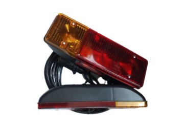 Комплект для заднего освещения прицепа TRAILER TRAILER REAR LIGHT KIT CABLE 7.5m