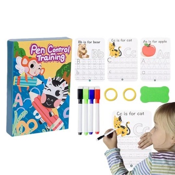 Handwriting Practice For Kids Reusable Pencil Grips For Kids Handwriting