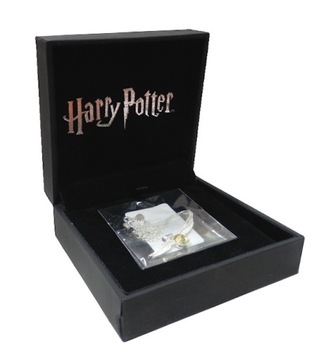 Harry Potter náhrdelník Zlatonka s kryštáliky
