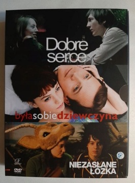 DVD DOBRE SERCE/BYŁA SOBIE DZIEW/ NIEZASŁANE ŁÓŻKA