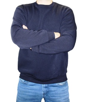 OCIEPLANA BLUZA MĘSKA WKŁADANA PRZEZ GŁOWĘ SZARA CZARNA GRANATOWA 7XL