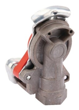 Złącze pneumatyczne otwarte M16x1.5 czerwone 95220