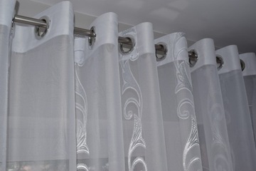 Лента жесткости для люверсов штор, 10 см.