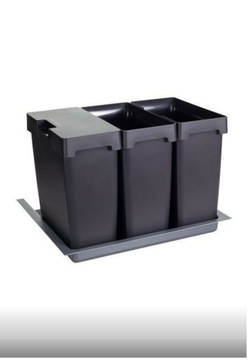 PEKA 09.4460.KPL OEKO - ZESTAW POJEMNIKÓW 600/ wys.375/ 3x17 z 1 pokrywką/