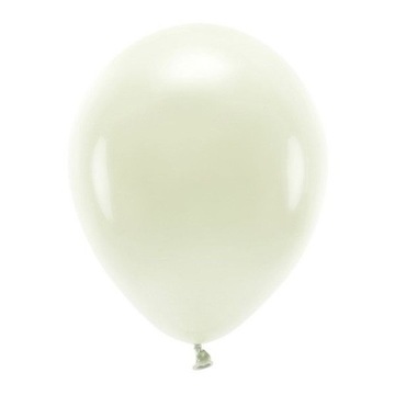 Balony Eco, pastelowe - kremowe, 30 cm, 10 szt.