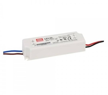 Zasilacz LED ip67 24V 0,84A 20W MEAN WELL LPV20-24