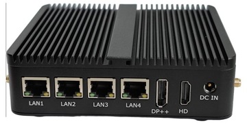 Промышленный мини-ПК без вентилятора M4 4x LAN COM DP-маршрутизатор Pfsense VPN Межсетевой экран