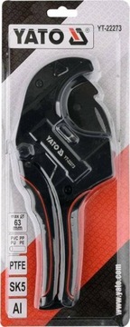 Труборез ПВХ 63мм птфэ YT-22273 YATO