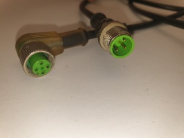 MURRELEKTRONIK M12x1 3-контактный штекер + 5-контактный штекер LED + кабель 3 м