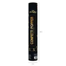 Konfetti cyfra 40 złote 40cm