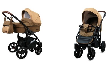 Wózek 2w1 dziecięcy spacerówka BabyLux OPTIMAL ALU
