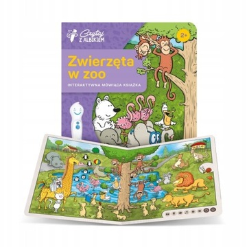 ALBI CZYTAJ Z ALBIKIEM ZWIERZĘTA W ZOO INTERAKTYWNA MÓWIĄCA KSIĄŻKA S91