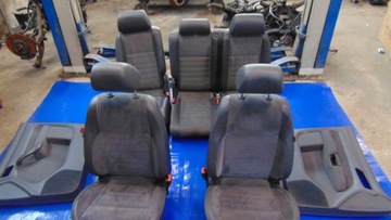 FOTELE KANAPA TAPICERKA SKÓRA VW CADDY III LIFT 10-15 ROK
