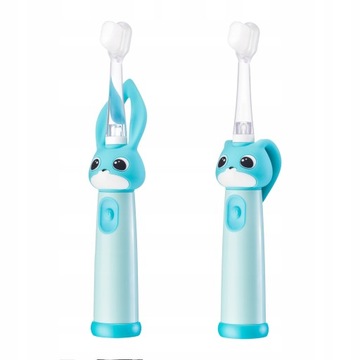 Зубная щетка Vitammy Bunny Light Blue Sonic для детей 0-3 лет со всего мира