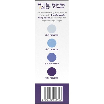 Электрический триммер для ногтей Rite Aid для малышей