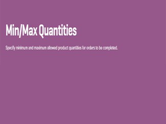 Wtyczka WooCommerce Min Max Quantities