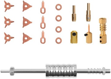 Пистолет для точечной сварки листового металла, набор 20 элементов.