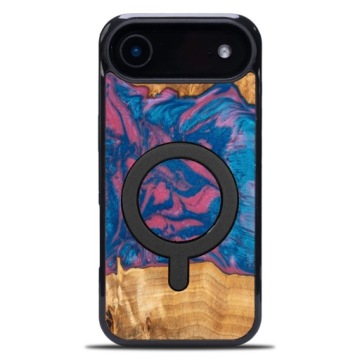 Pouzdro Bewood Unikátní pro iPhone 17 Air Neonové Vegas s MagSafe