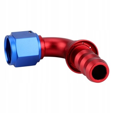 ФИТИНГ AN10 С МАСЛЯНЫМ ОХЛАЖДЕНИЕМ, КОНЕЦ 90 ГРАДУСОВ, РЯДНЫЙ, НАЖМИТЕ С ПОВОРОТНЫМ ЗАМКОМ