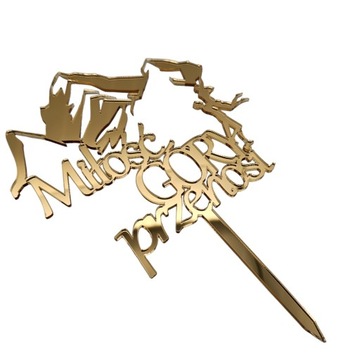 Топпер для свадебного торта