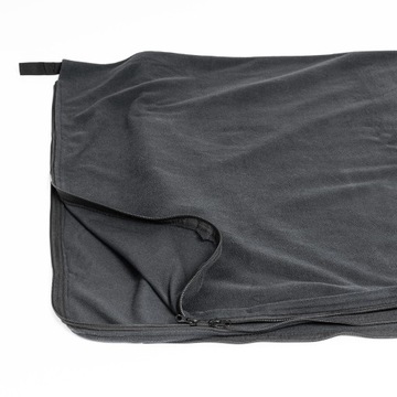 Туристический флисовый спальный мешок, летнее стеганое одеяло, теплый вкладыш для спального мешка