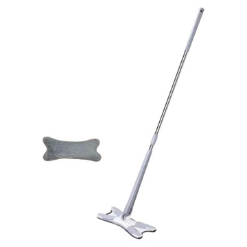 Швабра из микрофибры x Тип, плоская швабра для пола, серая