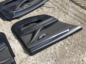 BMW 5 F10 F11 11-17 обивка дверной панели евро.