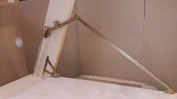 Чердачная лестница 120х80х310 утепленная. Фанера U=0,94, высота коробки 21,5 см.