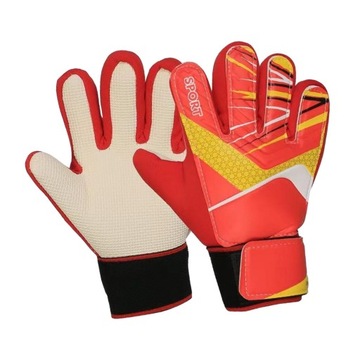 Goalkeeper Gloves for Adult Professional Goalie Hand Protection Soccer red