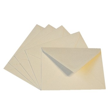 Koperta ozdobna C6 NK Ecru Arcoprint 85g - 100szt.