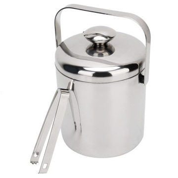 Ведро для льда Konighoffer Lugo 1,3л серебро