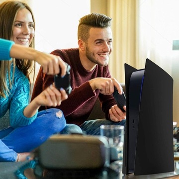 Черная лицевая панель для консольной версии PS5 Disk Edition