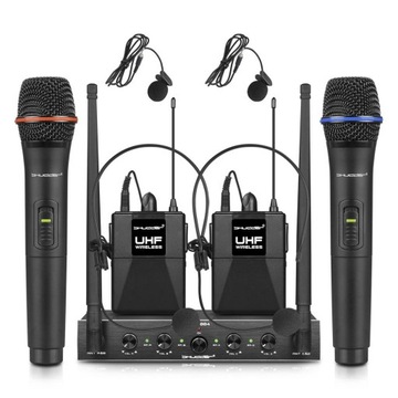 Mikrofony bezprzewodowe SDR1003 doręczne nagłowne
