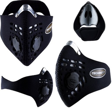 Maska antysmogowa RESPRO TECHNO rozmiar M black