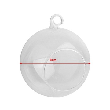 Stół Deko wisząca kula z otworem do dekoracji imprezowych Okrągła podstawa 8cm_okrągła